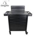 Dongpin Lockable Tattoo Chart Cart Workstation Salon Trolle Cart Perfect for Hair Salon